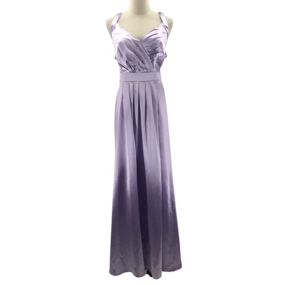 AW BRIDAL 14 1X plus purple haze theresa formal party gala maxi dress NEW B93 - Picture 3 of 10